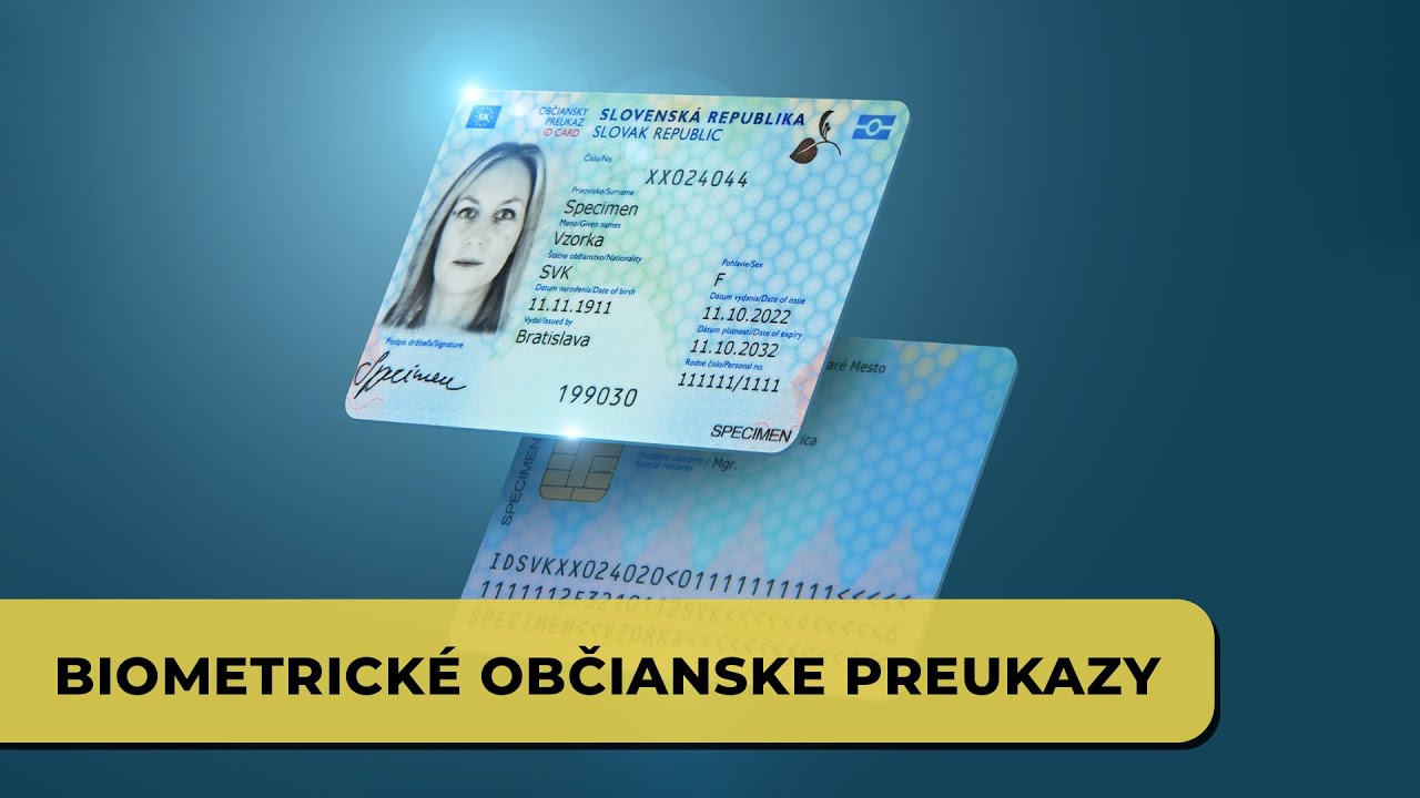 Biometrické občianske preukazy