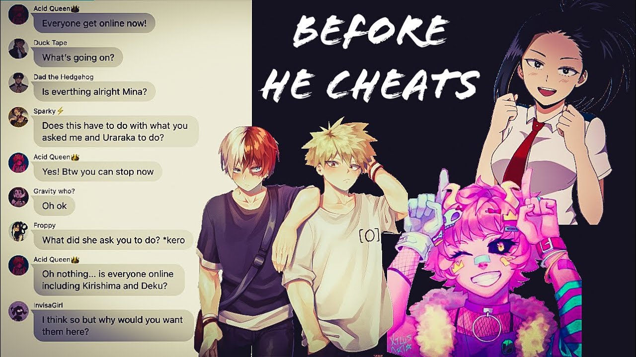 Before he cheats (Part 3 of Kirishima and Deku cheated) ~ Bnha Texts