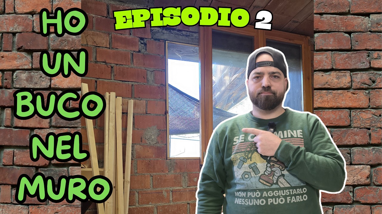 COME COSTRUIRE UNA FINESTRA LOW COST !!! EPISODIO 2 MEGA GARAGE