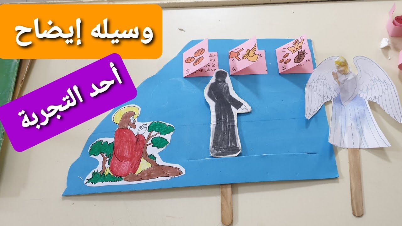 وسيله إيضاح للأحد الثانى من الصوم الكبير أحد التجربة
