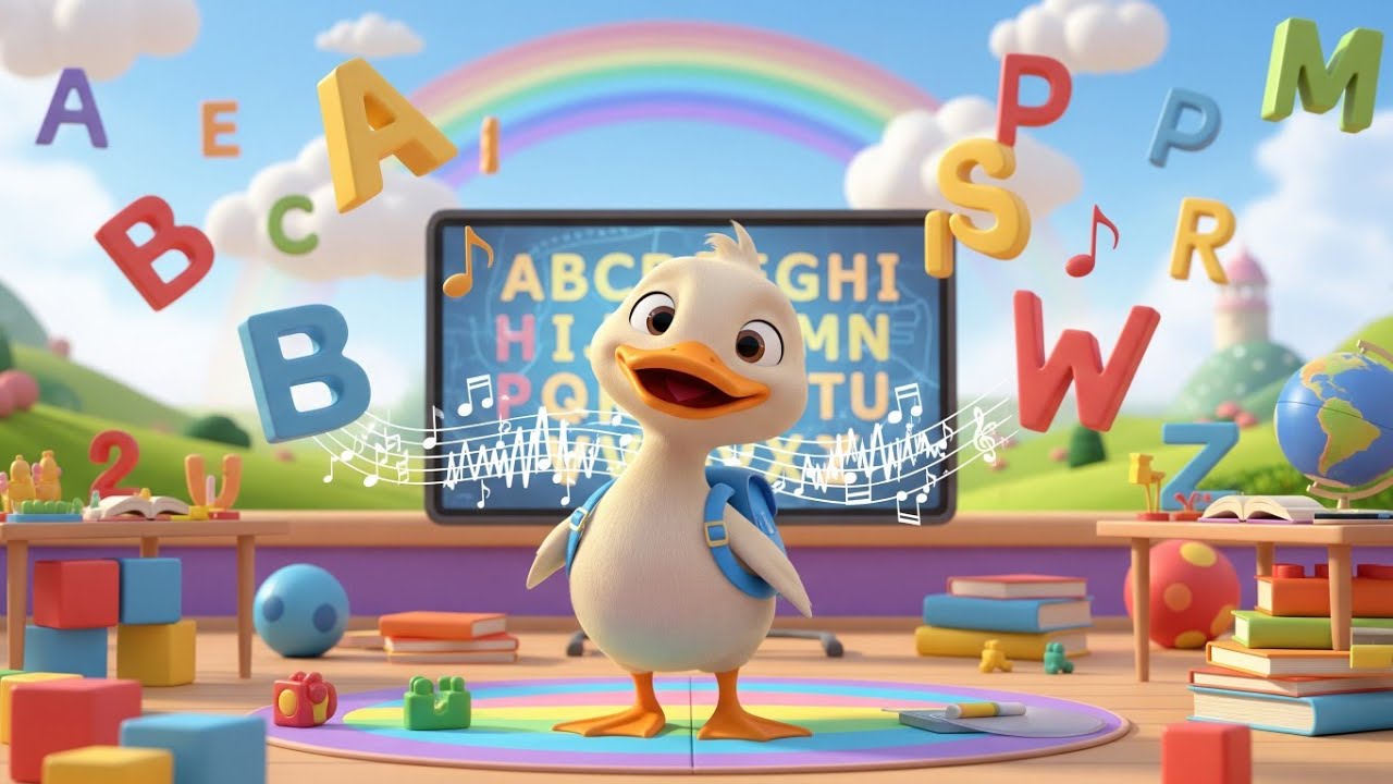 Изучаем песенку про алфавит / Веселый алфавит цветов для детей! #ai #shorts #youtubekids