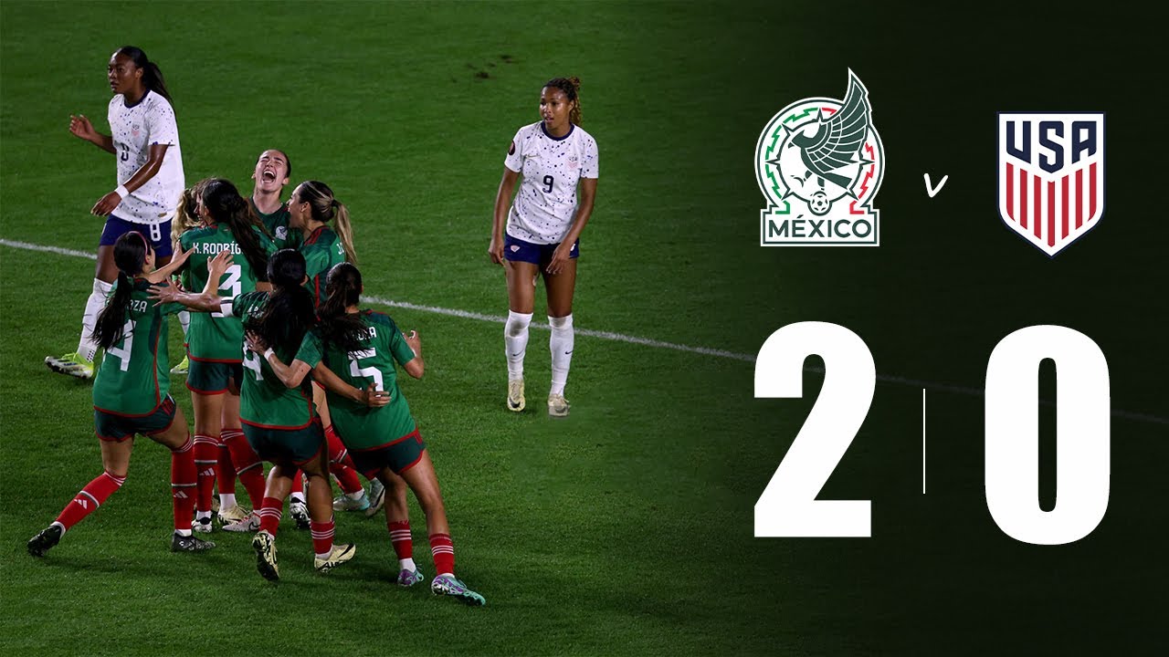 Estados Unidos sostuvo la hegemonía. México la rompió sin prisa, en 90 minutos.