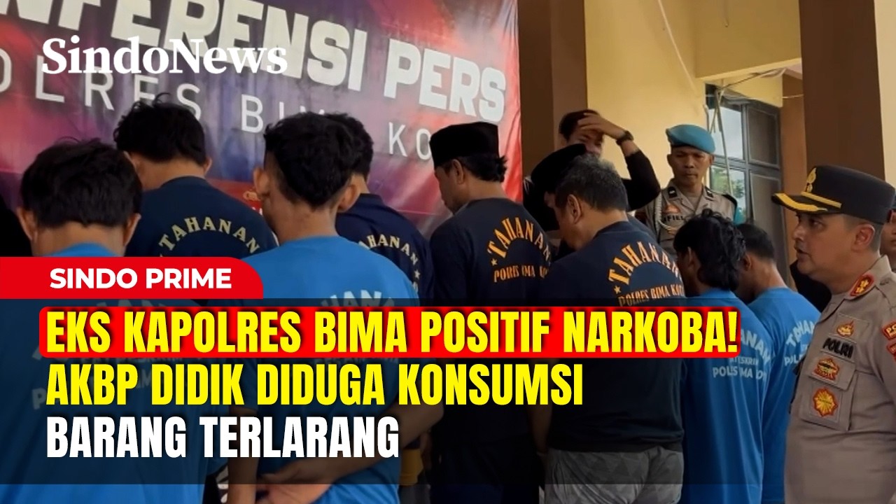 Eks Kapolres Bima Positif Narkoba! AKBP Didik Diduga Konsumsi Barang Terlarang | Sindo Prime | 16/02