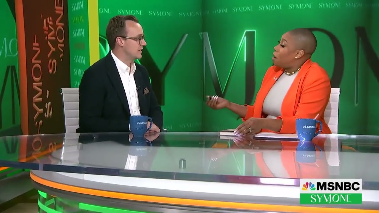 Chasten Buttigieg Discusses New Memoir and #Pride on @msnow with @SymoneSandersTownsend