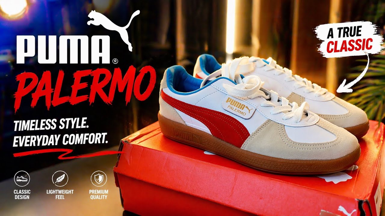 Puma Palermo Sneaker Unboxing | Puma Palermo Review | Puma Palermo Unboxing Hindi | Puma Palermo Men