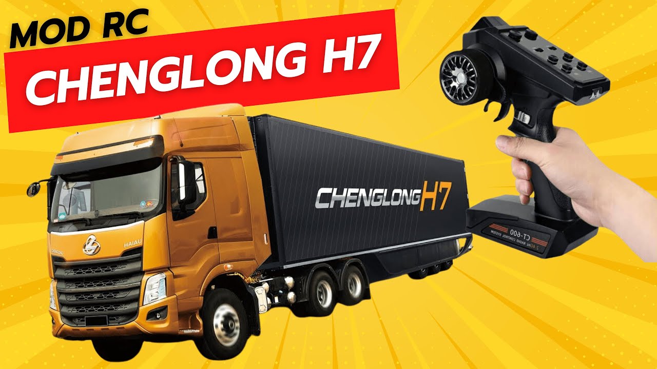 Hô Biến Xe Đầu Kéo Chenglong H7 Thành Xe Điều Khiển Từ Xa