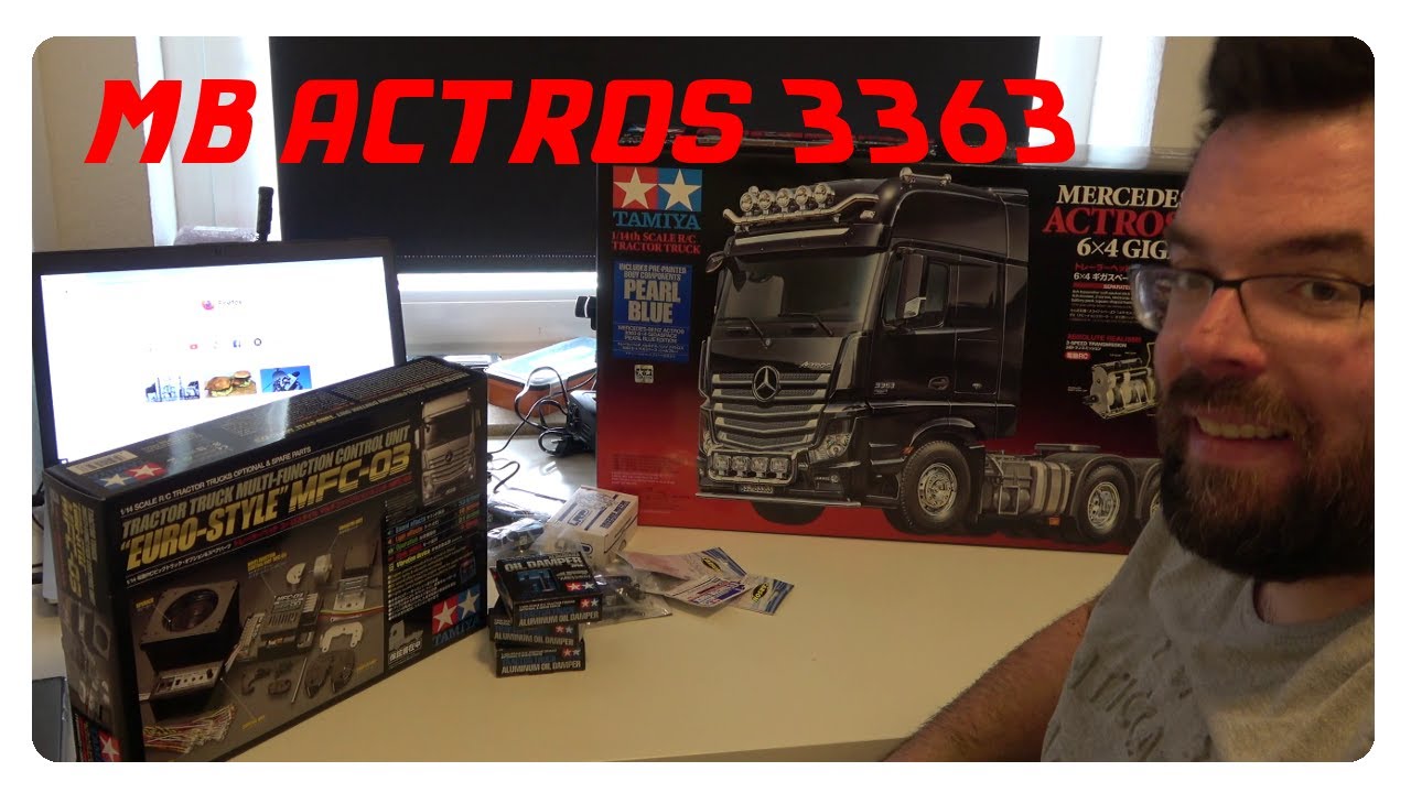 Tamiya MB Actros 3363 Pearl Blue + MFC 03 Projekt Vorstellung