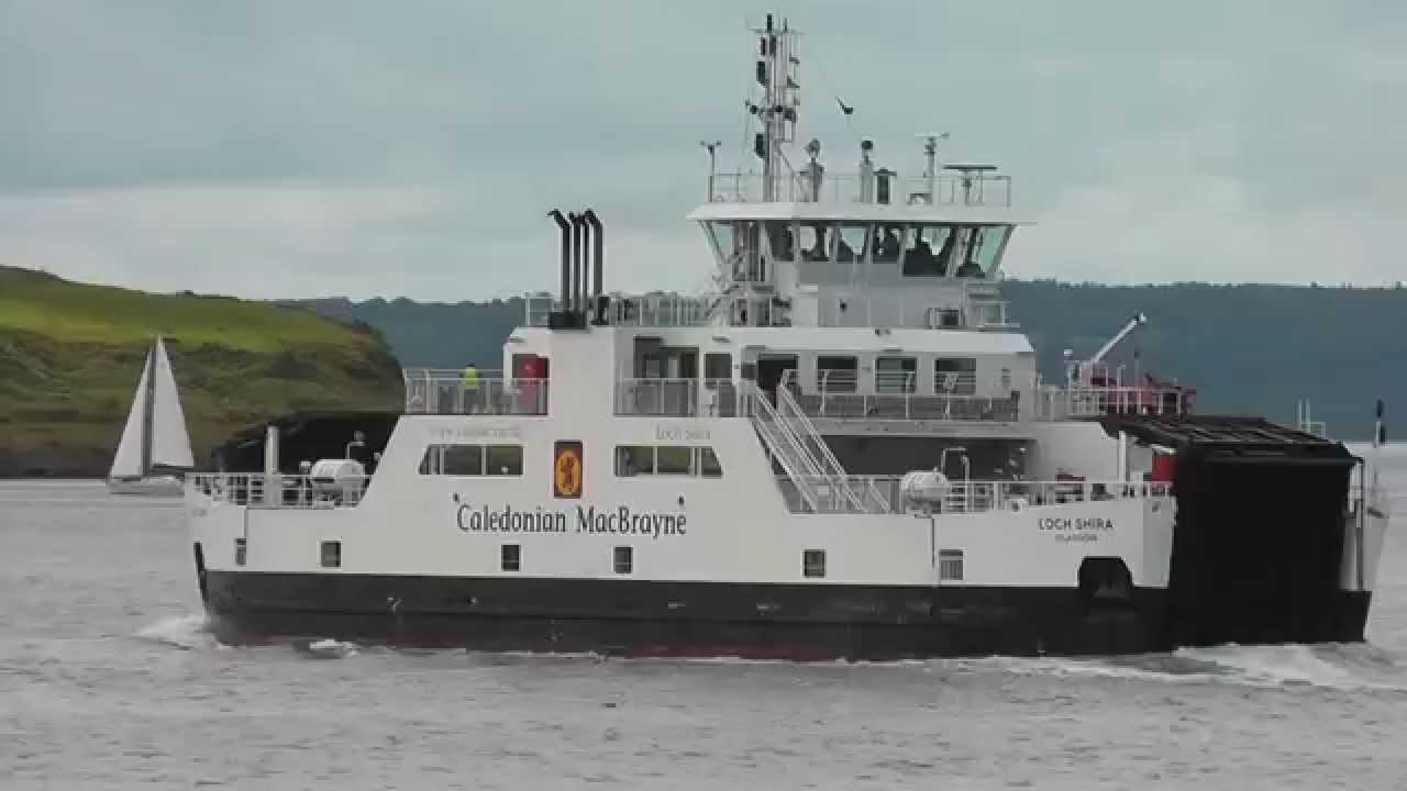 MV Loch Shira Passing MV Loch Riddon