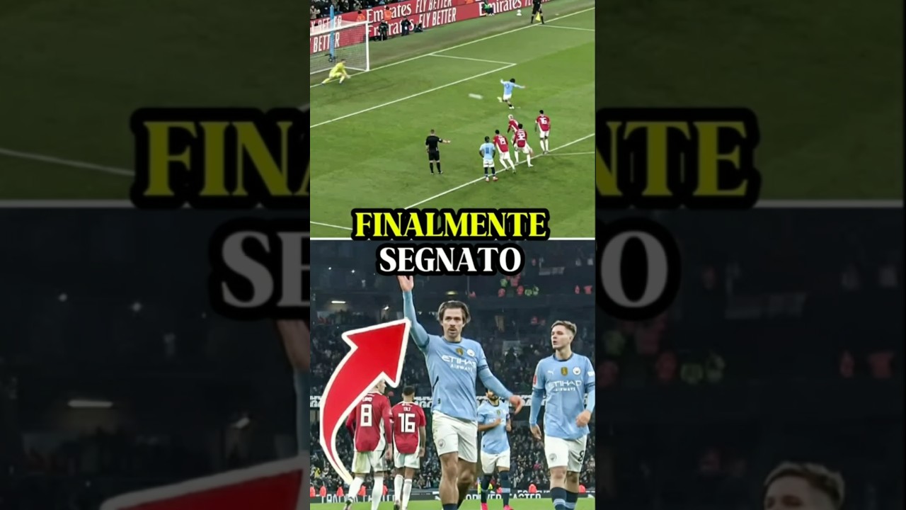 JACK GREALISH HA SEGNALATO DOPO 392🔥⚽️💔 GIORNI LA ​​REAZIONE DI HERLING HAALAND WAS EPIC🤣