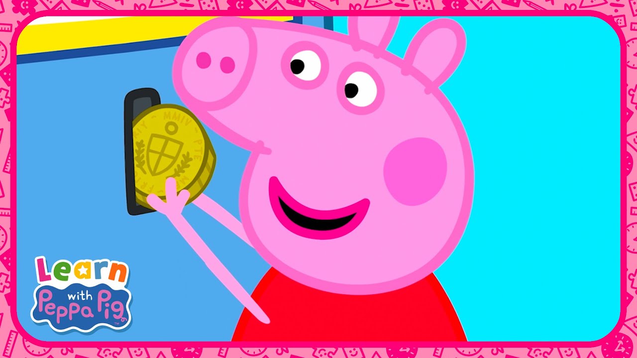 Learn About Money With Peppa Pig 💰 Educational Videos for Kids 📚 Learn With Peppa Pig