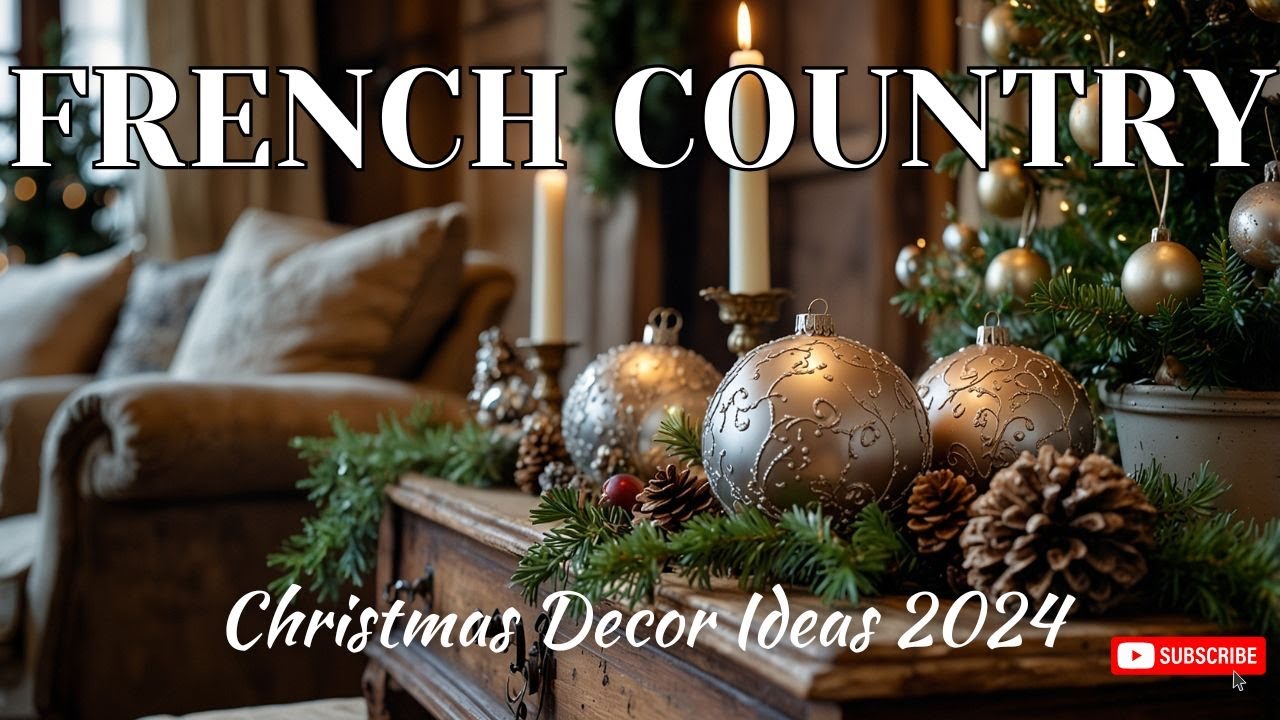 TOP 10 Rustic Meets Elegant French Country Christmas Decor Ideas 2024 🎄✨