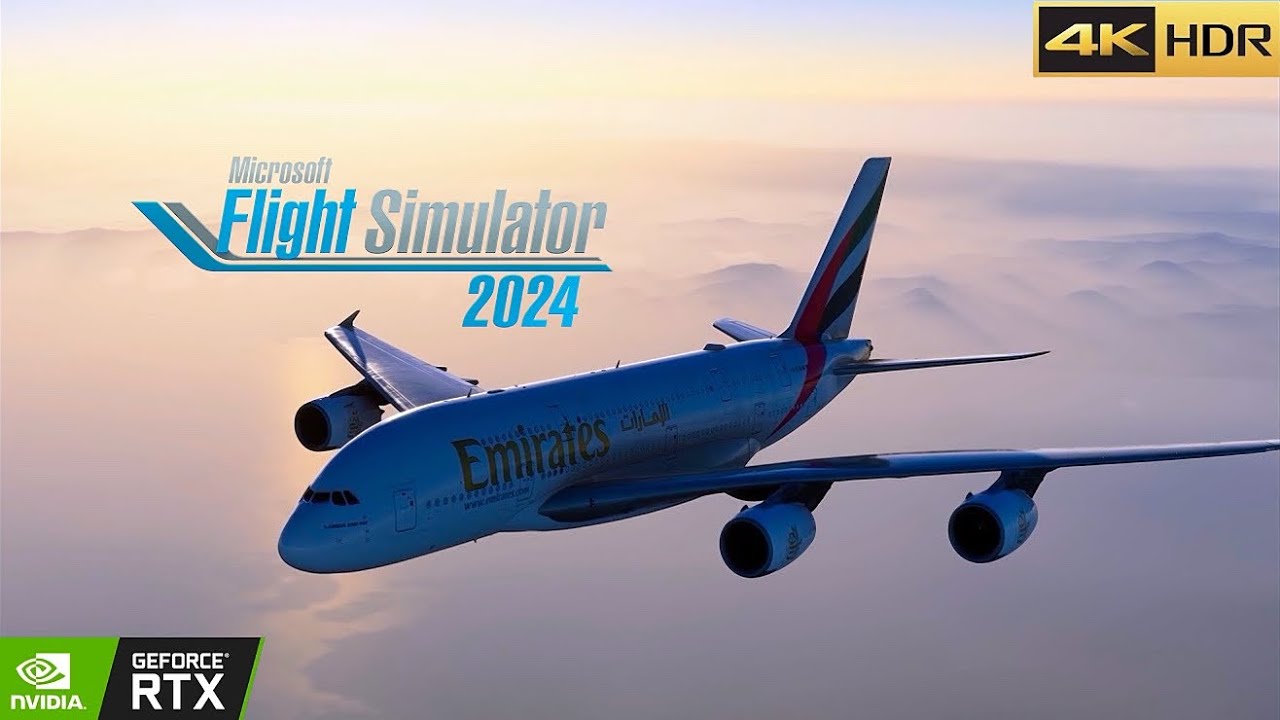 Игровой процесс Microsoft Flight Simulator 2024 (RTX 5090) | Графика нового поколения ULTRA [4K HDR]