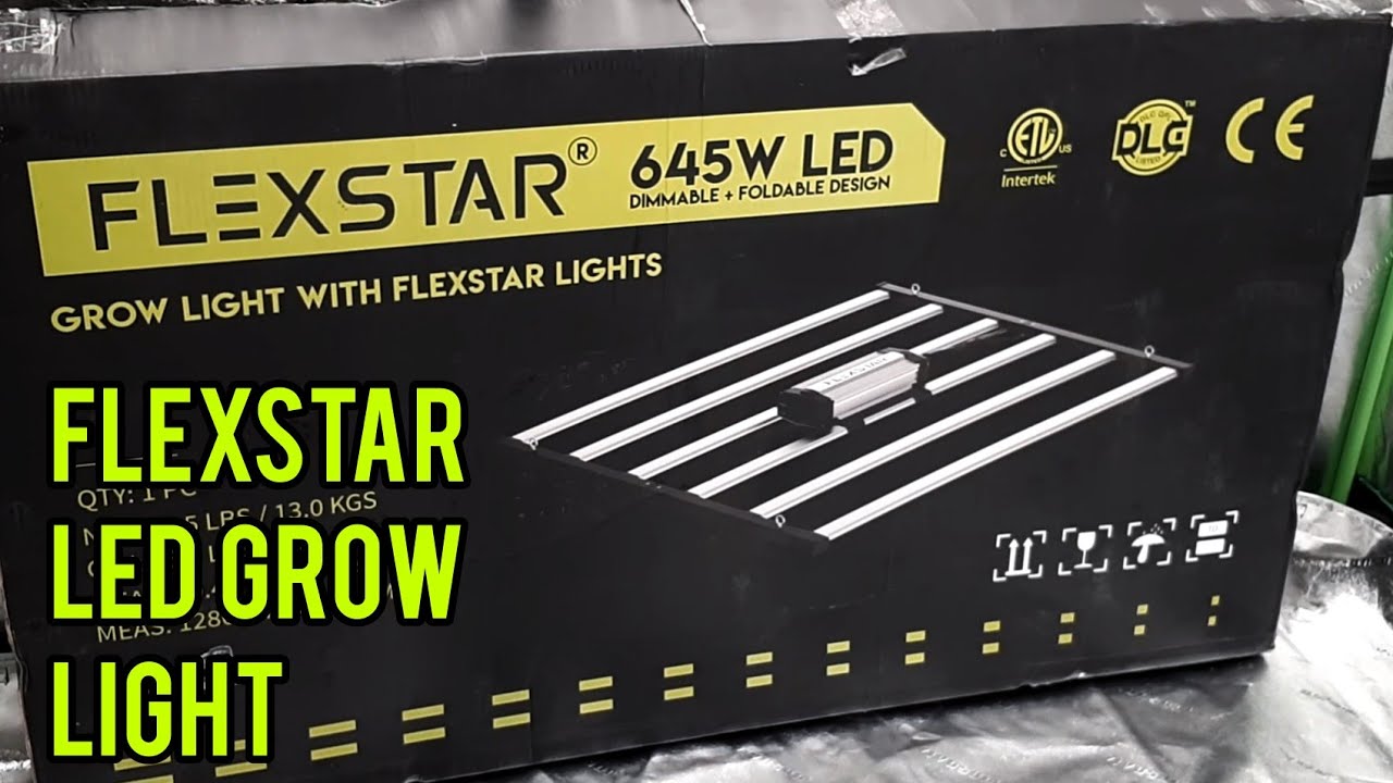 FLEXSTAR 645w SAMSUNG LM301B LED GROW LIGHT