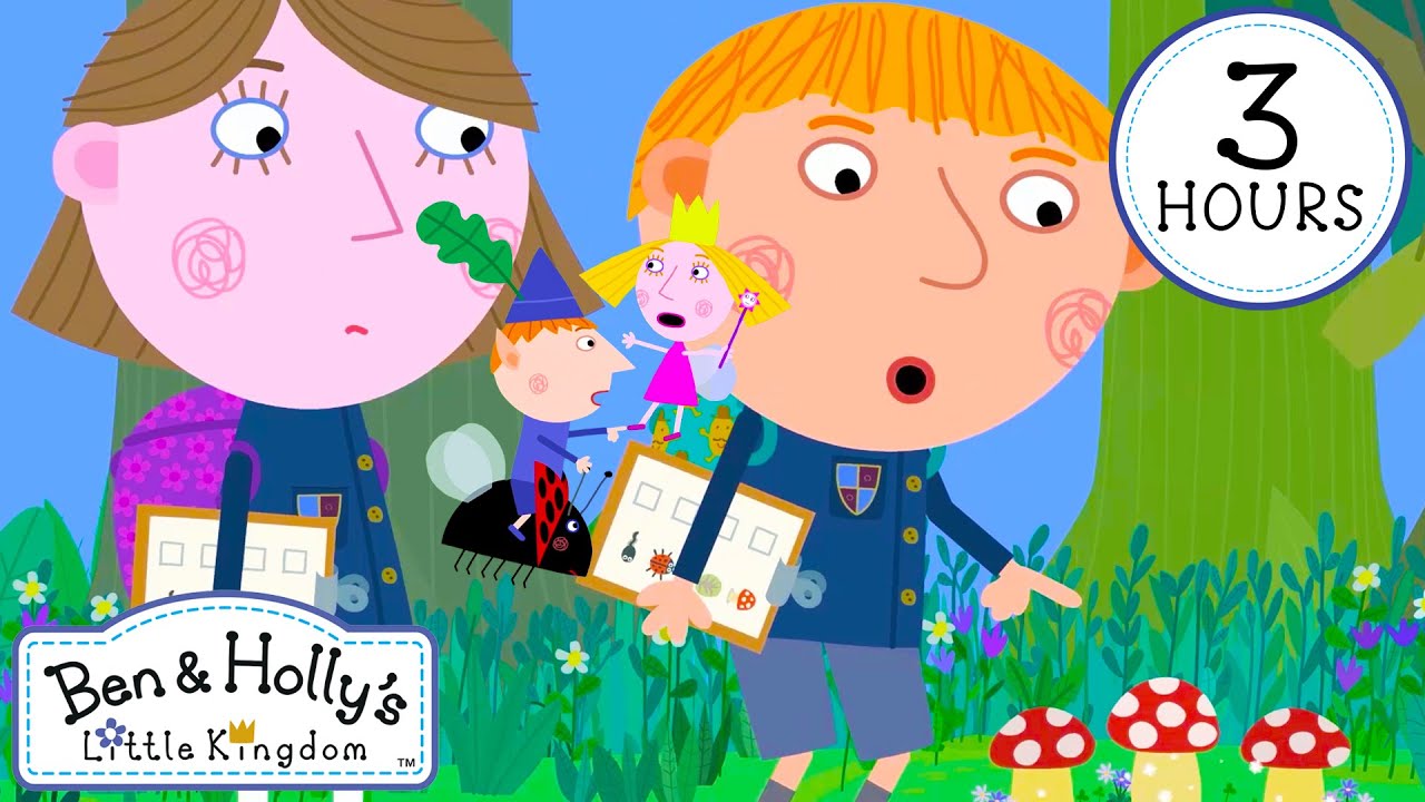 🐞 Magical School Trips!  🚌 Ben and Holly's Little Kingdom | Cartoons For Kids