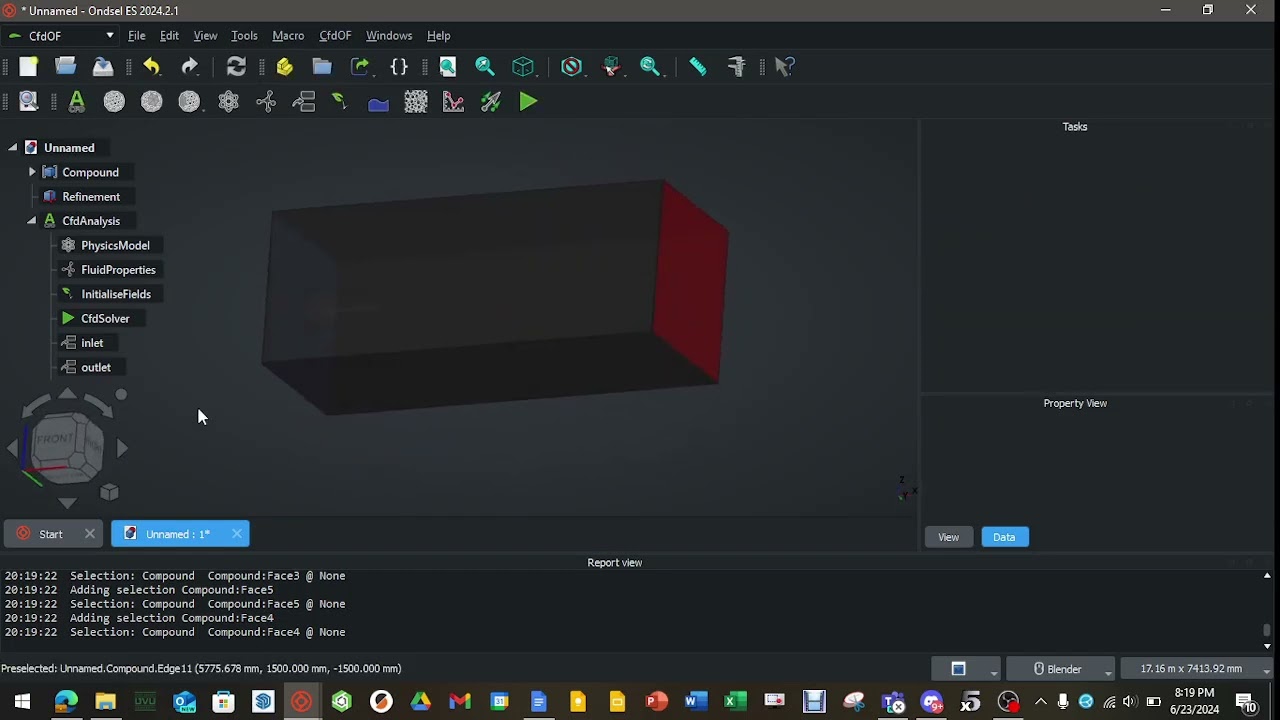 Часть 4. Расчеты сил. Программное обеспечение CFDOF Ondsel Engineering Suite (бесплатное и с откр...