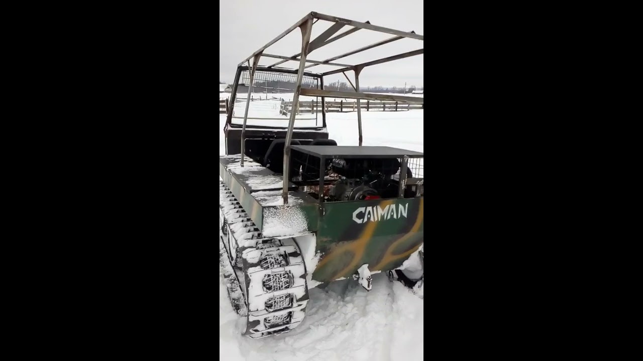 Вездеход Кайман. Заменили