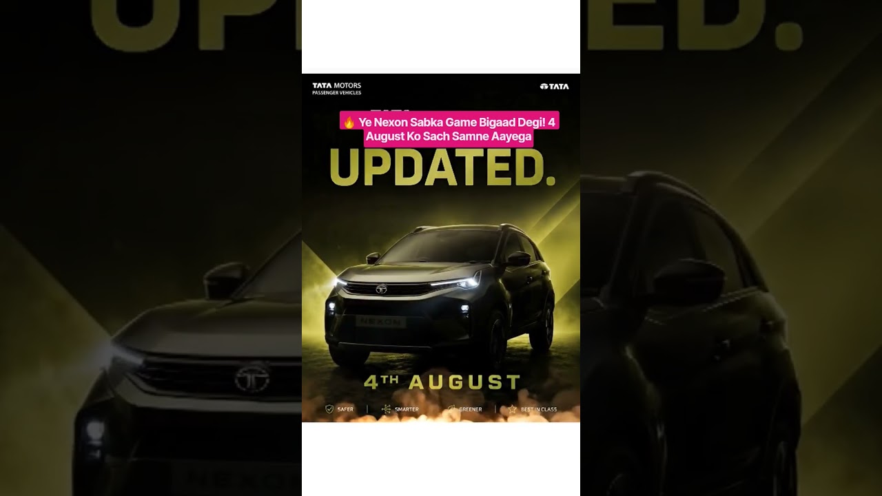 😳 Tata Ka Agla Surprise! Nexon Dekhkar Shock Ho Jaoge #automobile #tatanexon #shorts #shortvideo