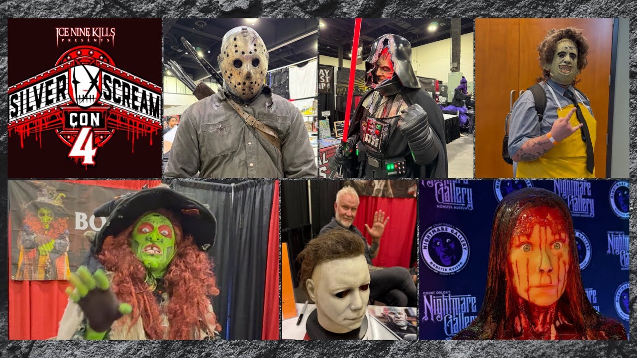 Silver Scream Con 4 — Horror Convention — Вустер, Массачусетс, 4K — D Tour 377, 13 сентября 2025 г.