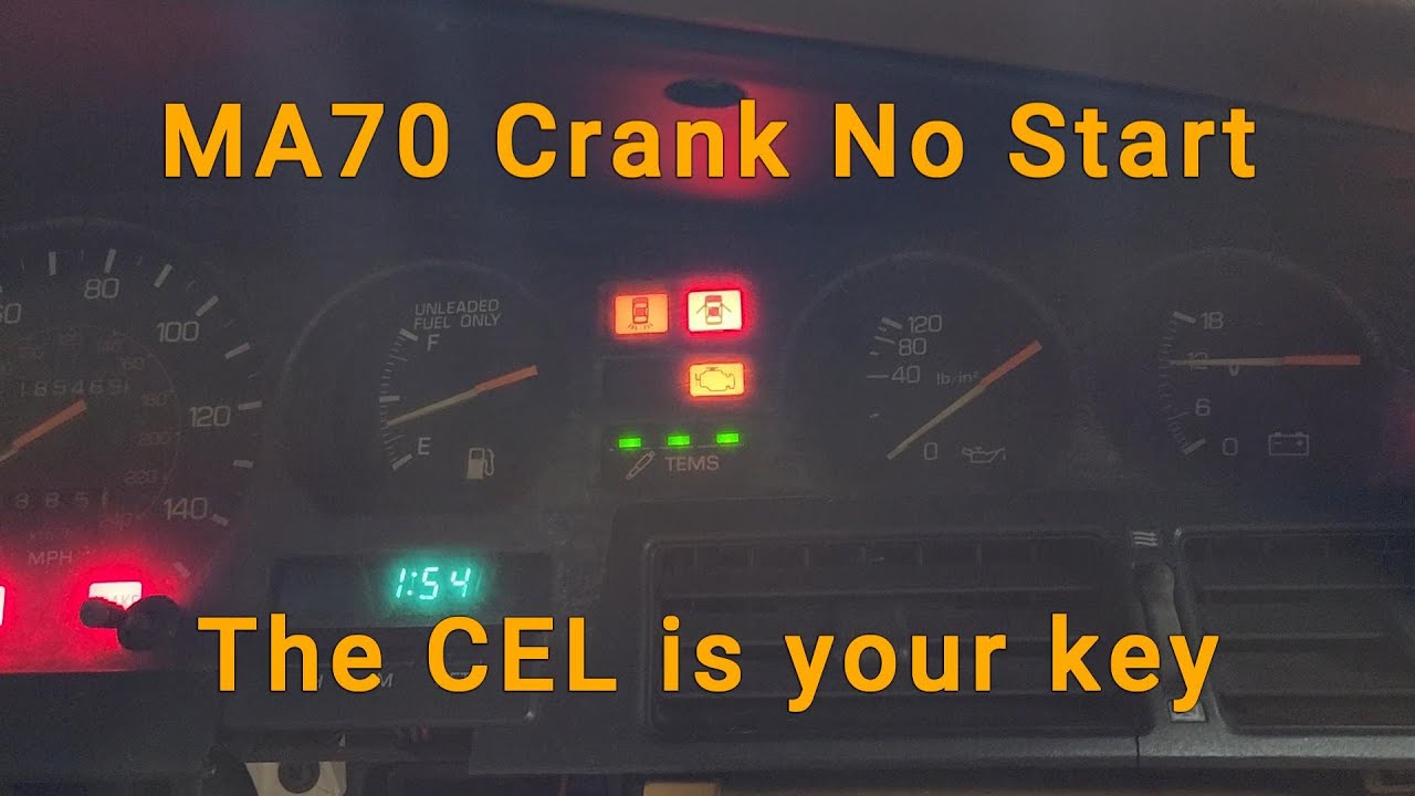 MA70 7M Crank No Start - Hot Spots