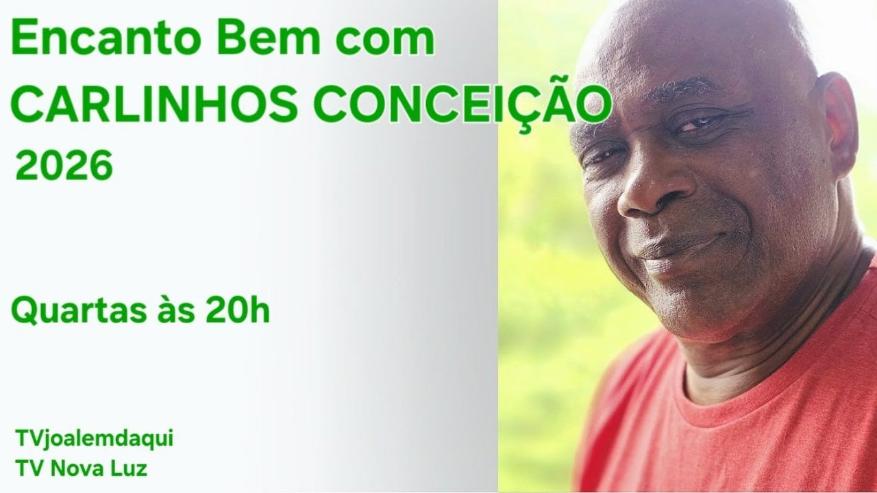 ENSINA-ME A AMAR, SENHOR... | Encanto do Bem #79 - Carlinhos Conceição | 11/02/2026