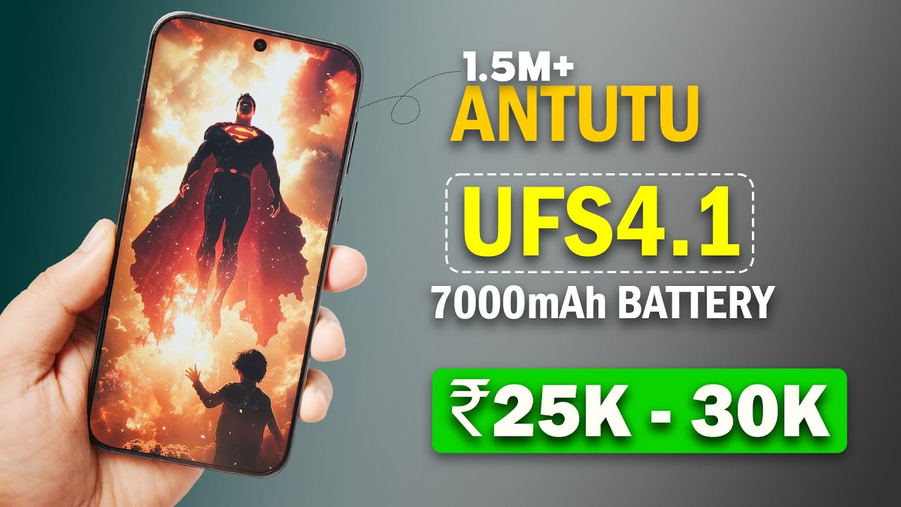 120FPS Gaming UFS4.0 | Top 5 Best Smartphones Under 25000 to 30000 in India 2026 | Best Phone 30000