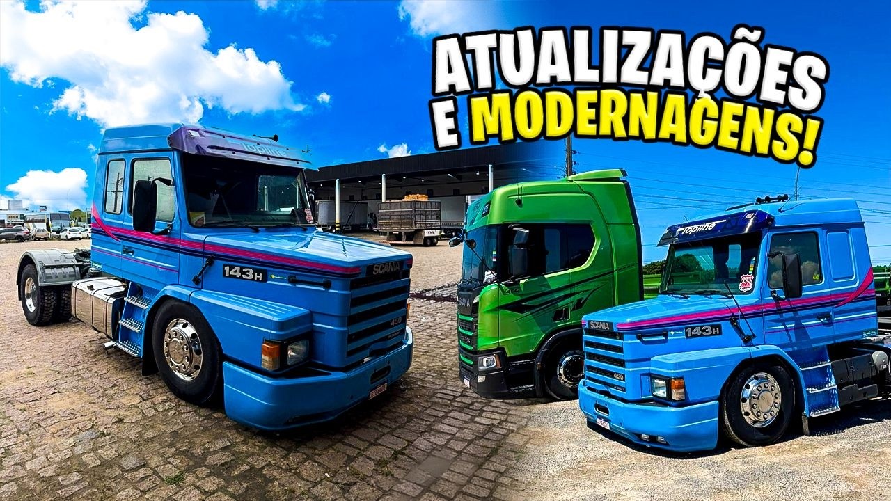 OLHA COMO ESTA MEU 143 V8 😍 ATUALIZAÇÕES E MODERNAGENS