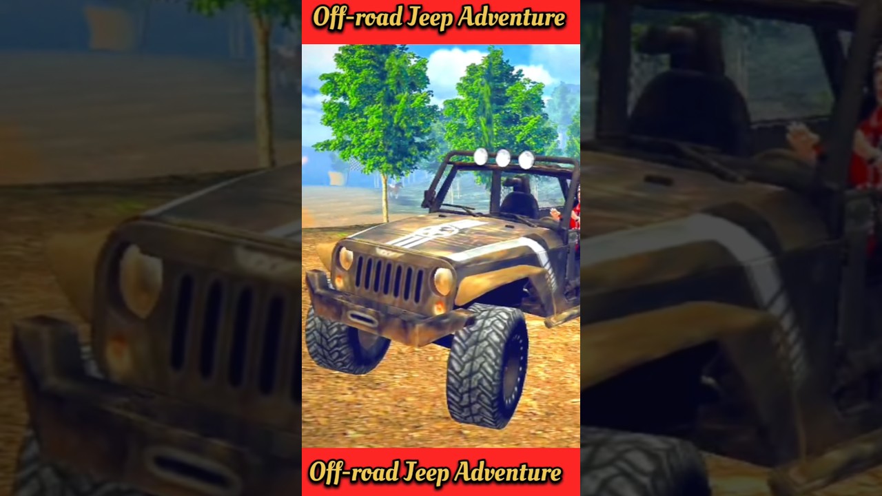 4x4 Offroad Jeep Extreme Mud Driving | Realistic Offroad Gameplay 