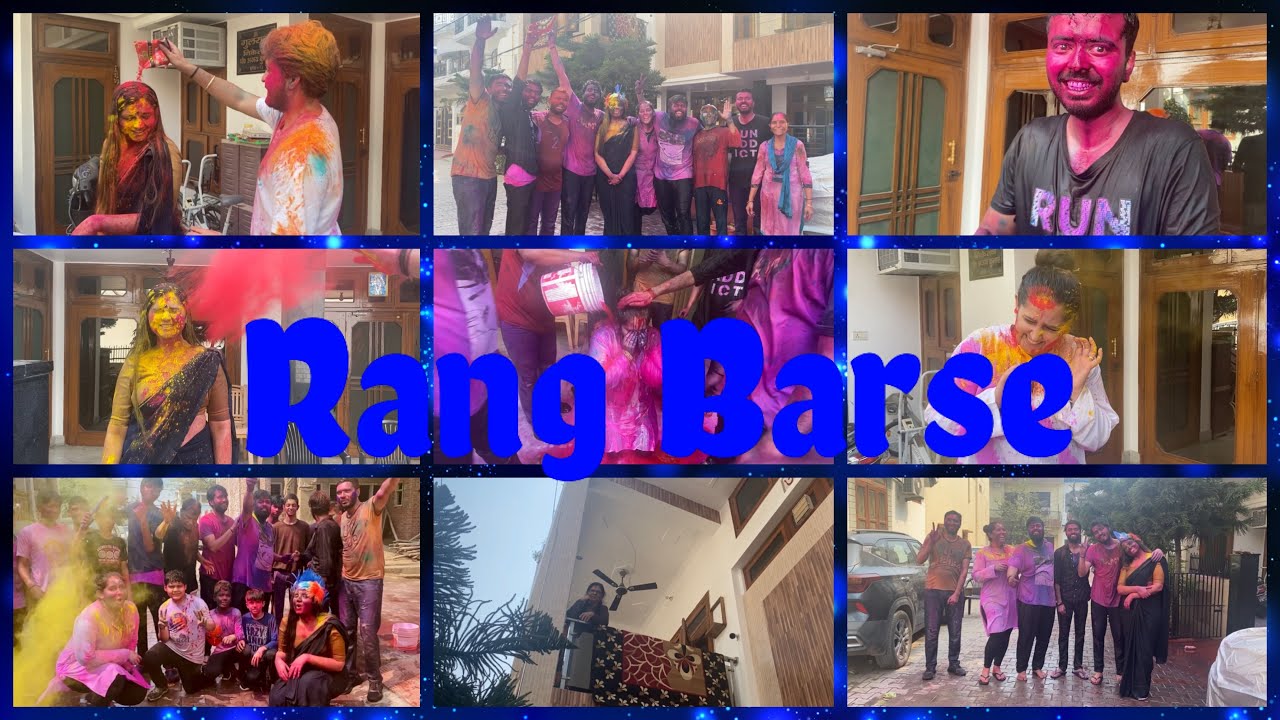 Vlog 2 |Holi Vlog: Part 2 | Sister’s First Holi After Wedding |Hometown | Appy’s Happy Place | 🌈🖍|