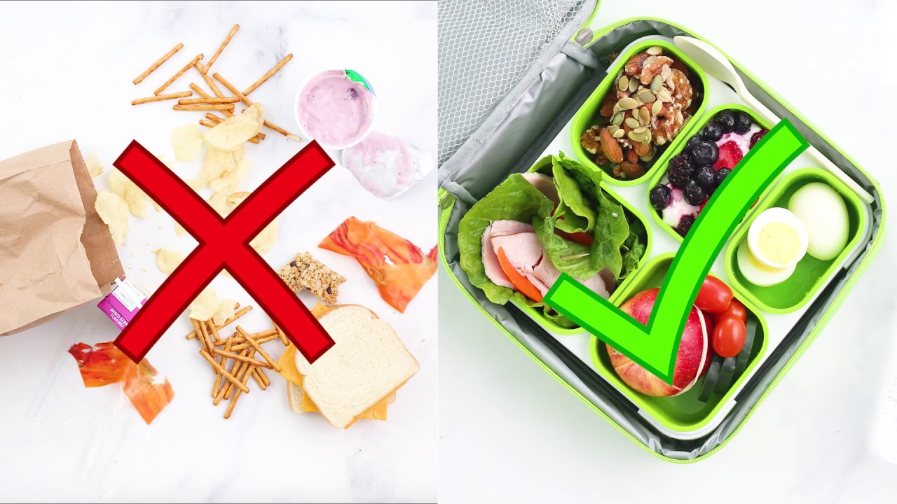 How to make healthy lower-carb lunch boxes ... no experience necessary!