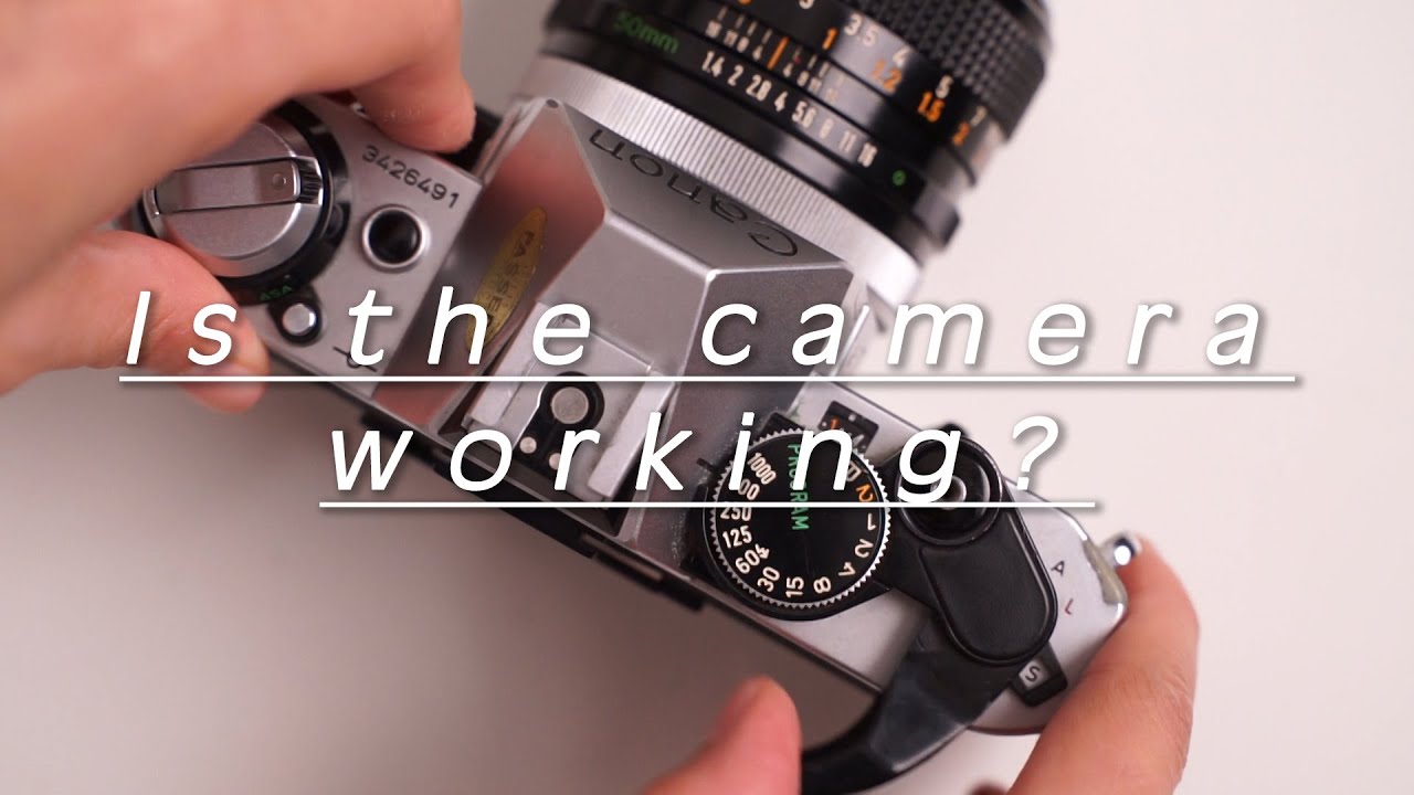 Buying a 2nd hand film camera? Here's how to check it | 3635 basics