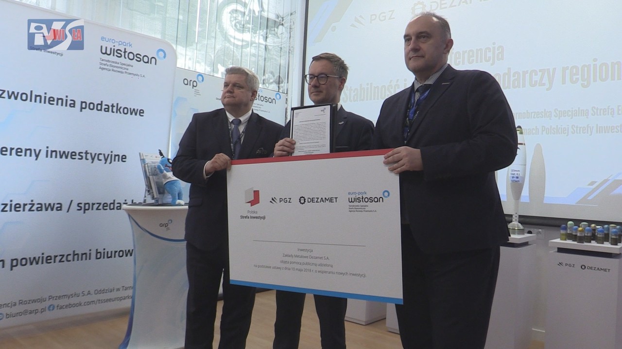 ZAKŁADY METALOWE DEZAMET ZE WSPARCIE AGENCJI ROZWOJU PRZEMYSŁU