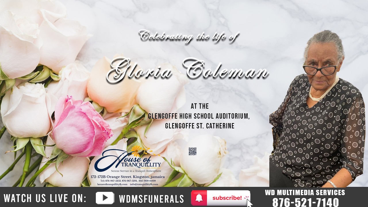 Gloria Coleman Funeral Service