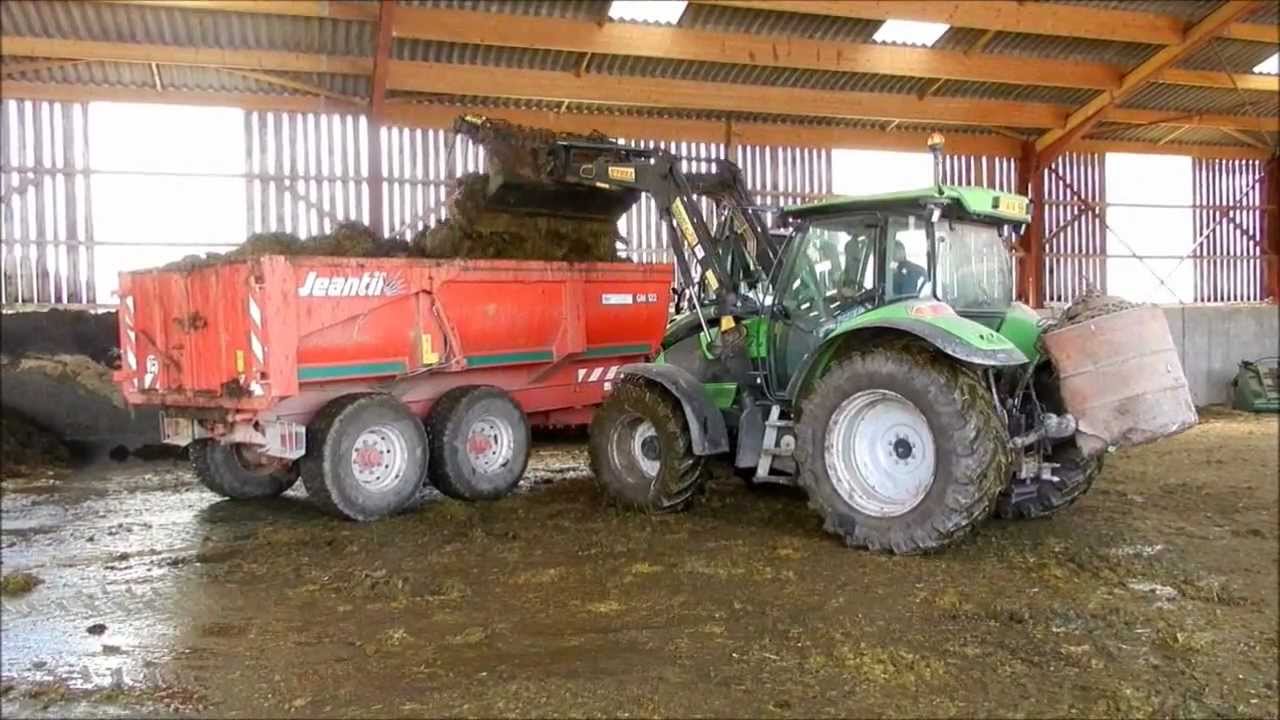 Deutz Agrotron M600 with Jeantil & Deutz Agrotron K90
