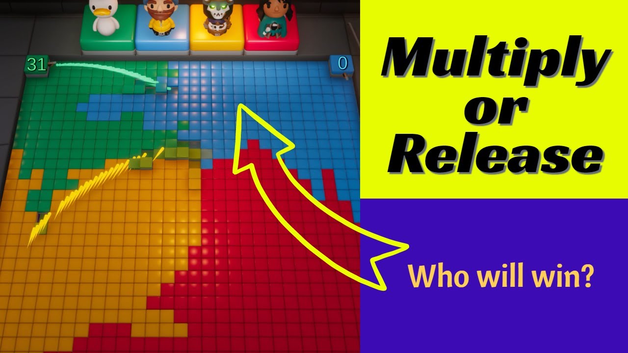 Amazing comeback?! Marble Race - Multiply or Release Algodoo style in 3D