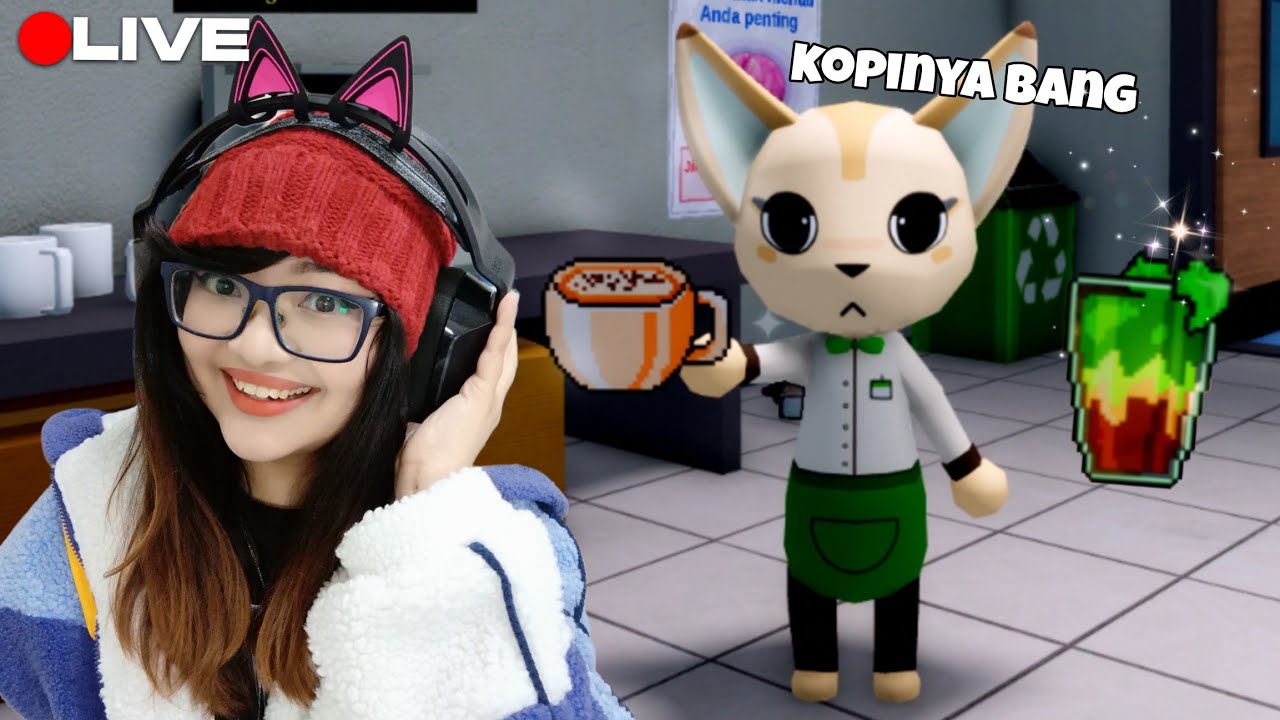 Aku jadi Barista dan meracik kopi baru di Animal Hospital