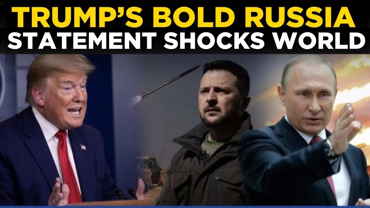Russia-Ukraine War LIVE: Trump's Major Announcement , Game-Changer For Russia-Ukraine Conflict?