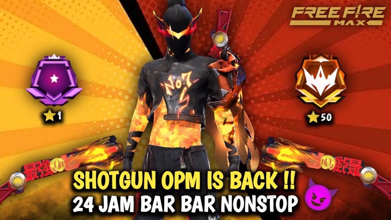 24 Jam Push Clash Squad Bar Bar Pake SG OPM Push Dari Diamond Sampe Grandmaster