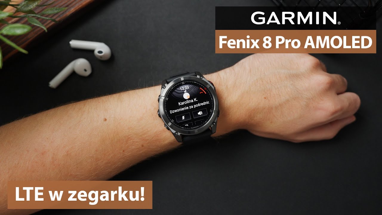 Garmin Fenix 8 Pro - Pierwszy zegarek z łącznością satelitarną oraz LTE!