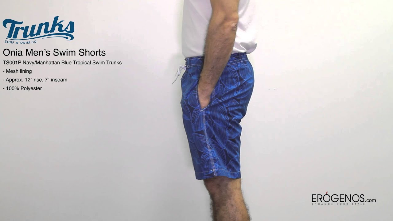 Trunks Surf & Swim Co. Swami Blue Hybrid Swim Shorts
