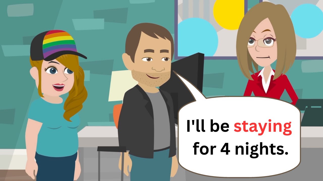 Making Reservations | Checking-In | Check-out - English Conversations in Hotels and Restaurants ESL