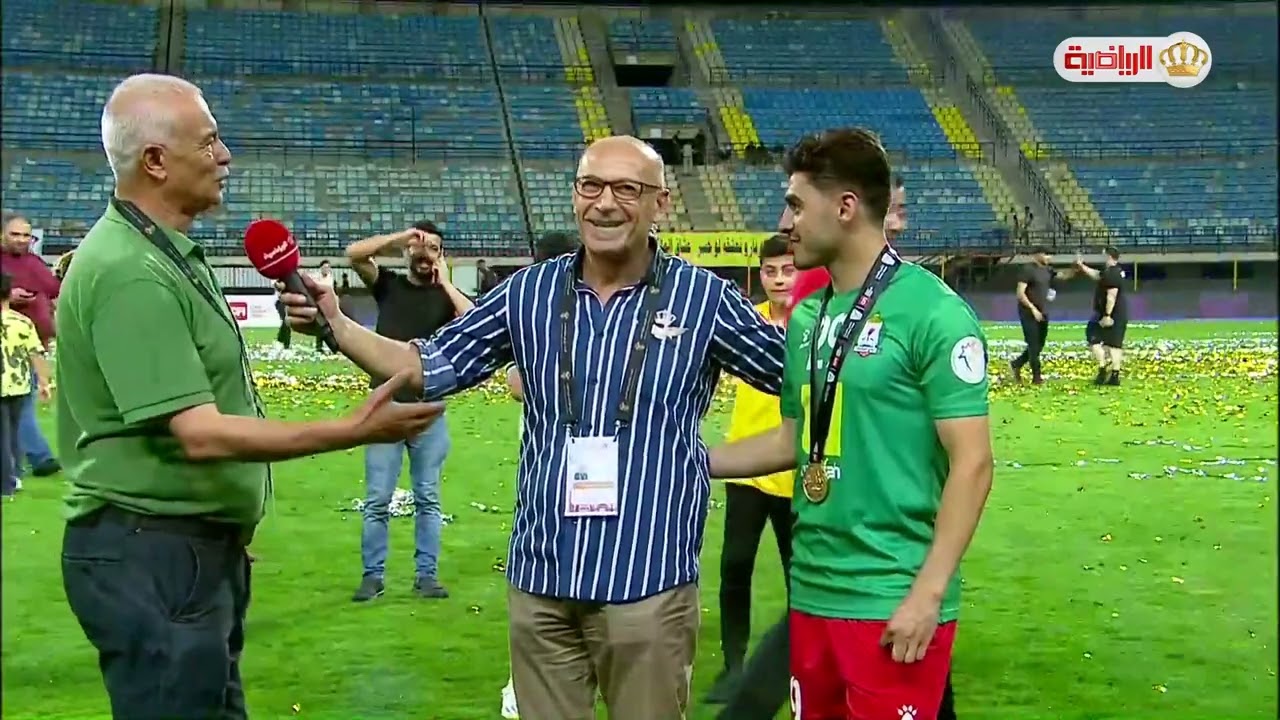 اجواء نهائي كأس الأردن بعد فوز الوحدات على الحسين