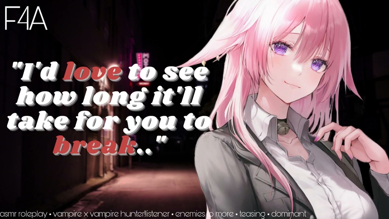 Turning You Into A Vampire [ASMR Roleplay] [F4A] [Enemies to More]