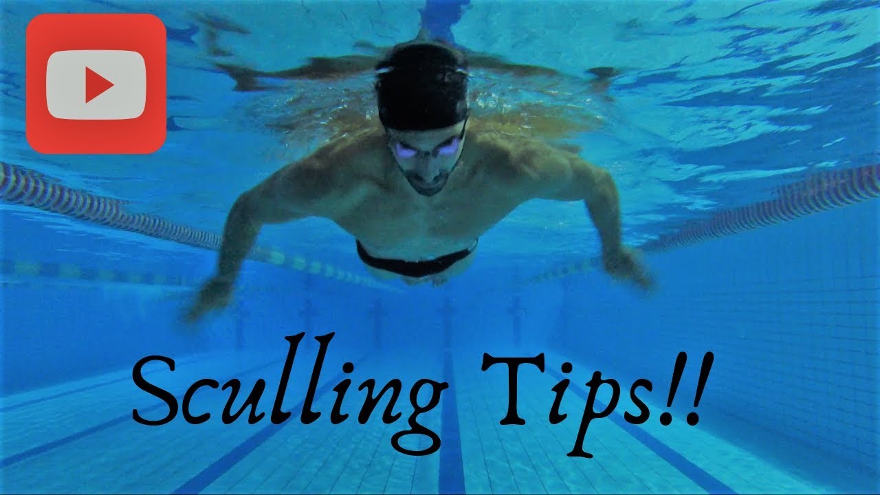 Swimming drills: Sculling