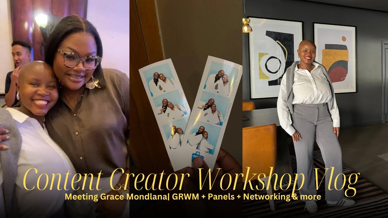 OMG Grace Mondlana was in Namibia| GRWM + Spilling Industry Secrets +Panels +Networking & more| VLOG
