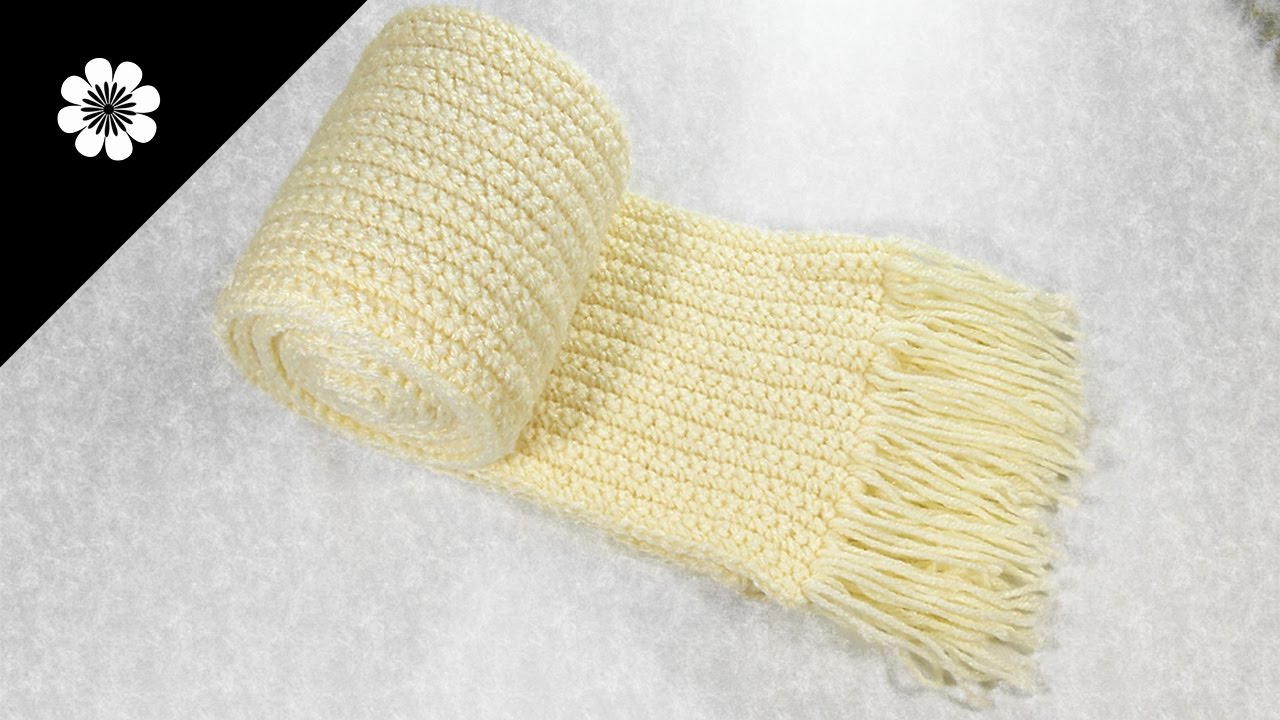 BASIC SCARF IN CROCHET (for children and adults) | Patrones Valhalla ENG