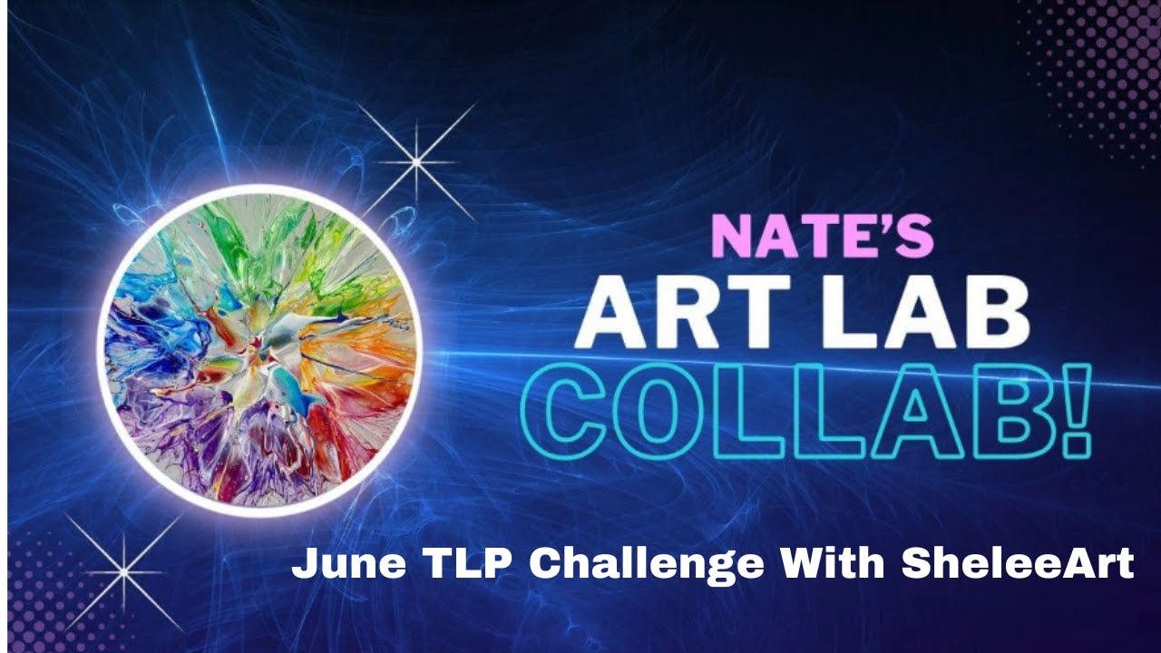 Amazing I Made My Own Custom Chameleon Paint Combining TLP Pigments Challenge W/@Sheleeart #fluidart