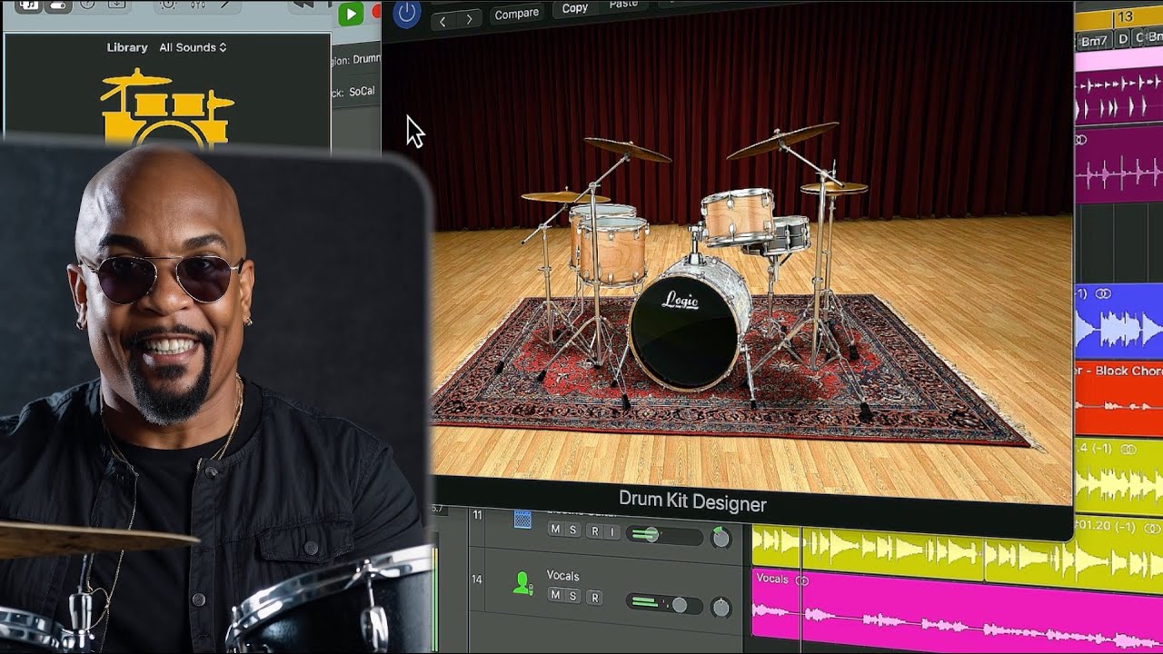 🔥 Master Logic Pro's Drum Kit Designer in Minutes