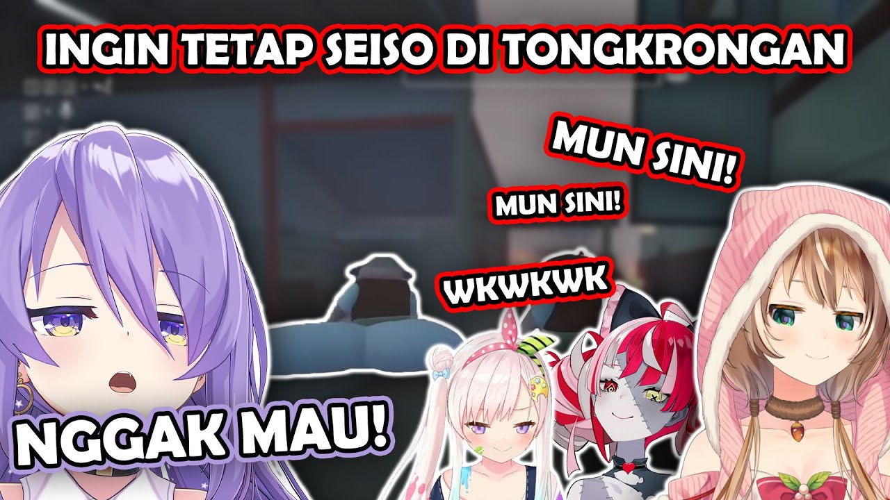 Momen Ketika Ingin Tetap Jadi Seiso di Tongkrongan | Hololive Clip