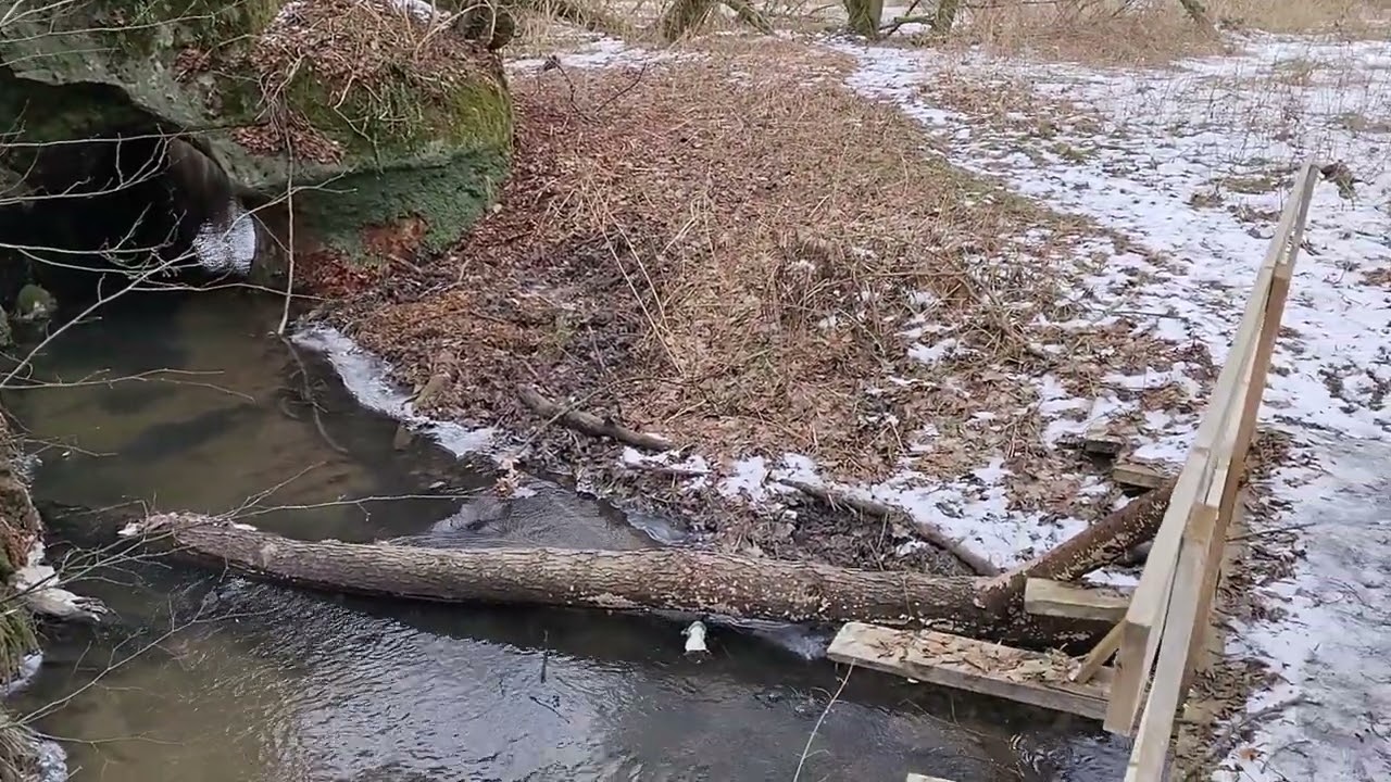 Zimní romantika na horní Liběchovce 1/3.