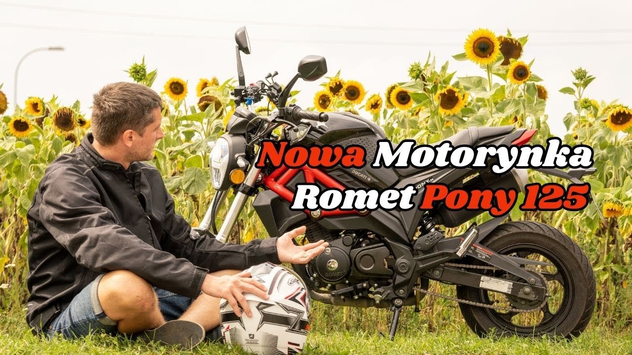 Motorynka na sterydach - Romet Pony 125